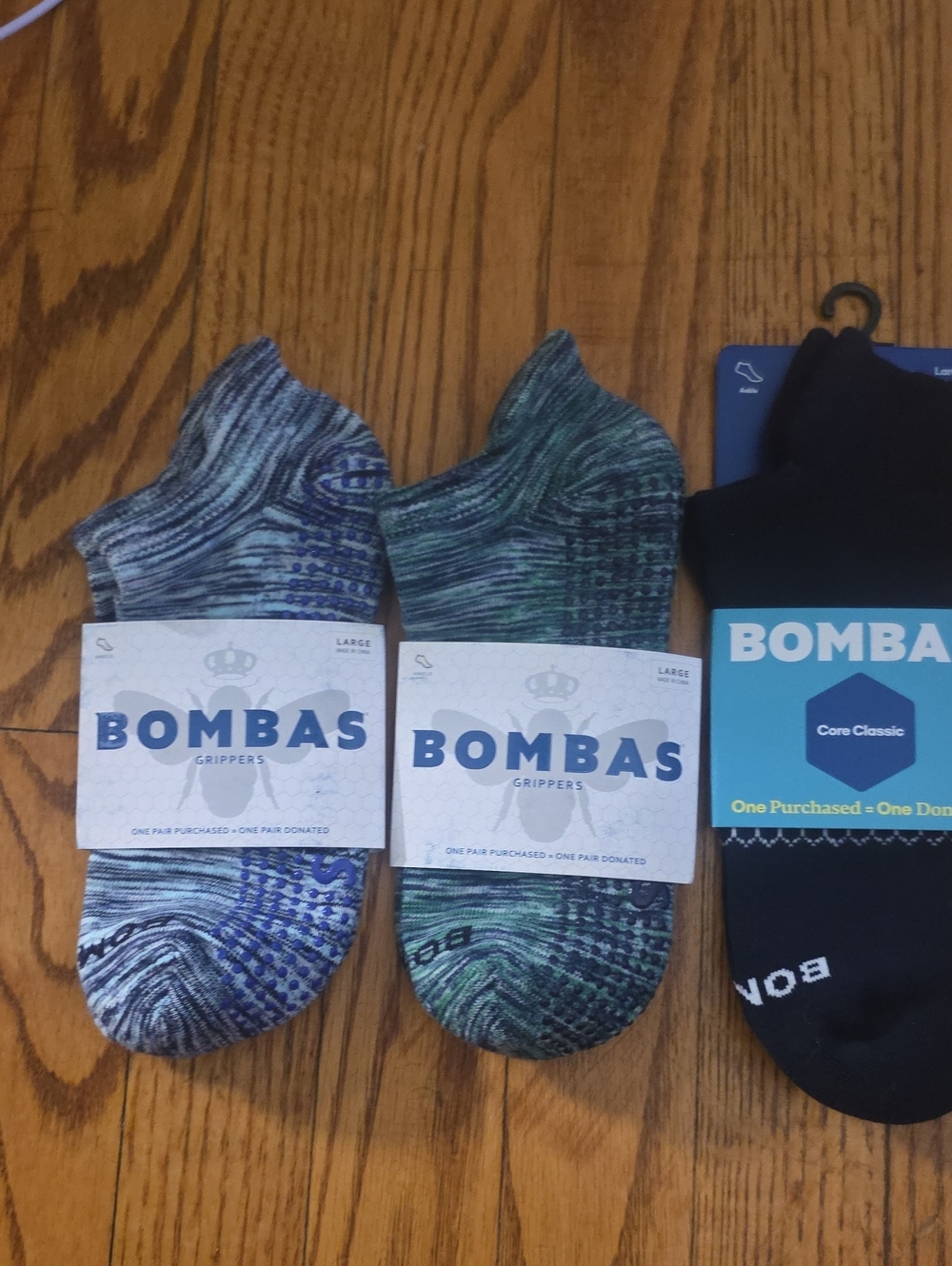 Bombas 3 Pairs Size Large